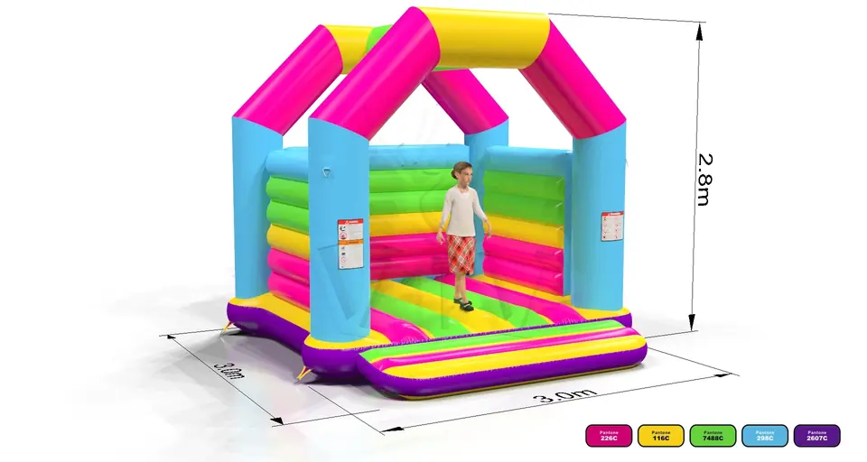 Bounce Startup XS2 (with roof frame) commercial inflatable bounce