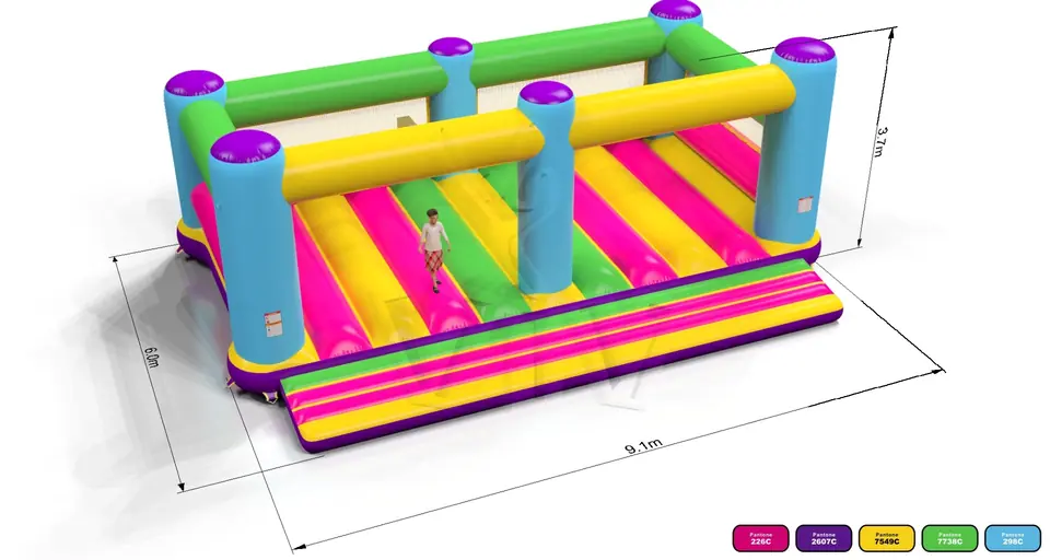 Bounce Startup XXL Extra Wide commercial inflatable bounce