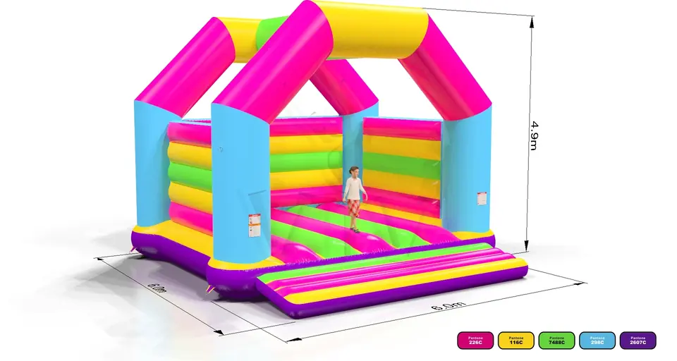 Bounce Startup XXL2 (with roof frame) commercial inflatable bounce