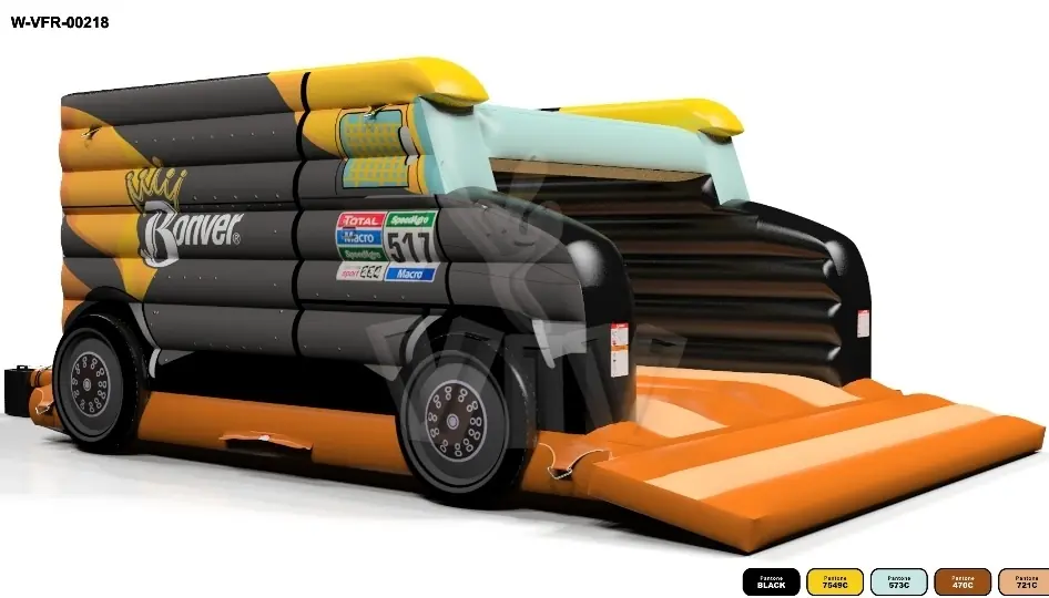 Bounce Truck without roof commercial inflatable bounce