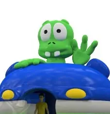 Bounce UFO commercial inflatable bounce