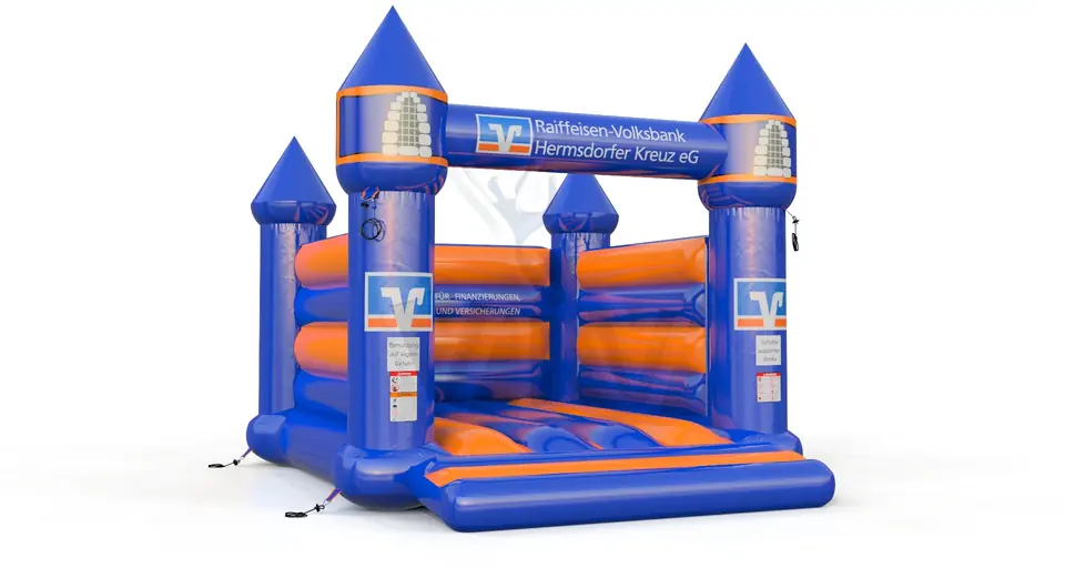 Bounce Volksbank commercial inflatable bounce