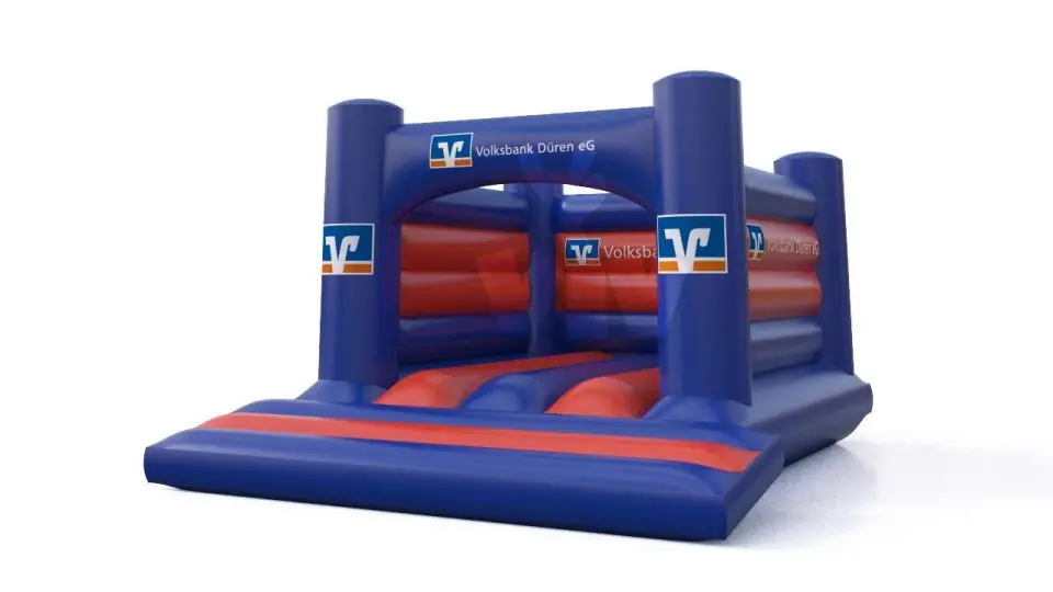 Bounce "Volksbank" - Collection Volksbank commercial inflatable bounce