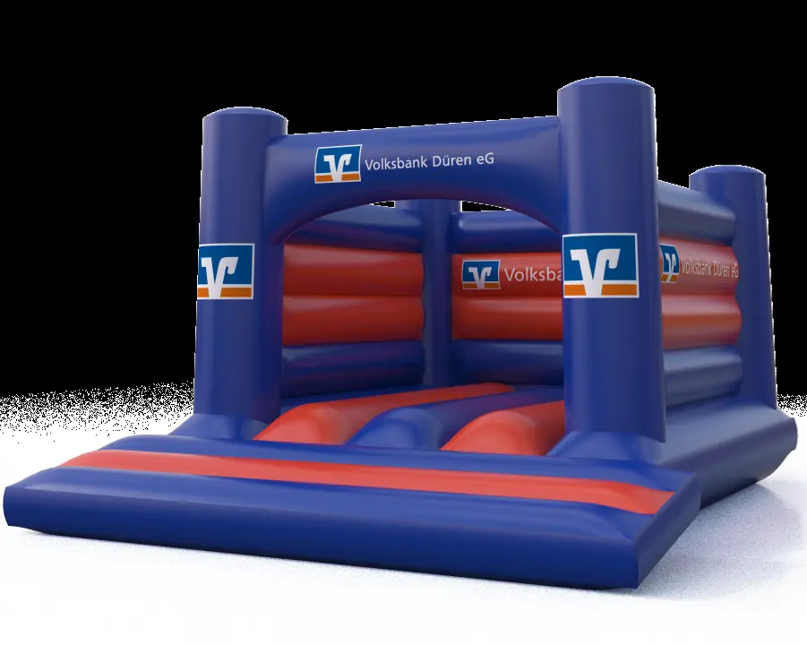 Bounce "Volksbank" - Collection Volksbank commercial inflatable bounce