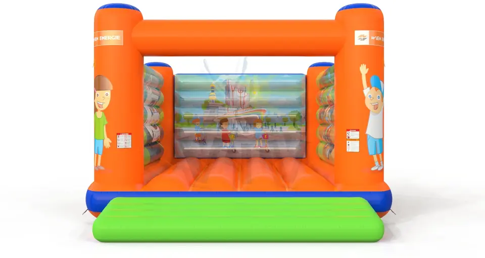 Bounce Wien Energie E-Mobilität commercial inflatable bounce