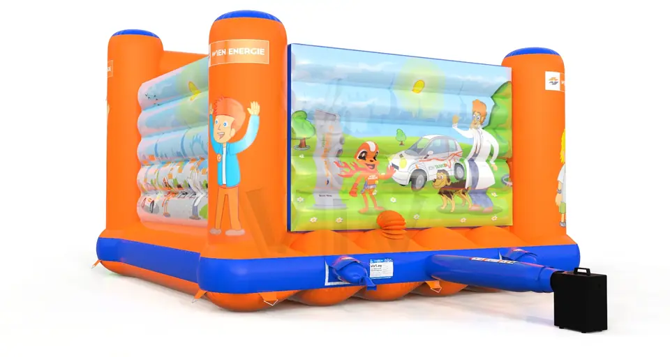 Bounce Wien Energie E-Mobilität commercial inflatable bounce