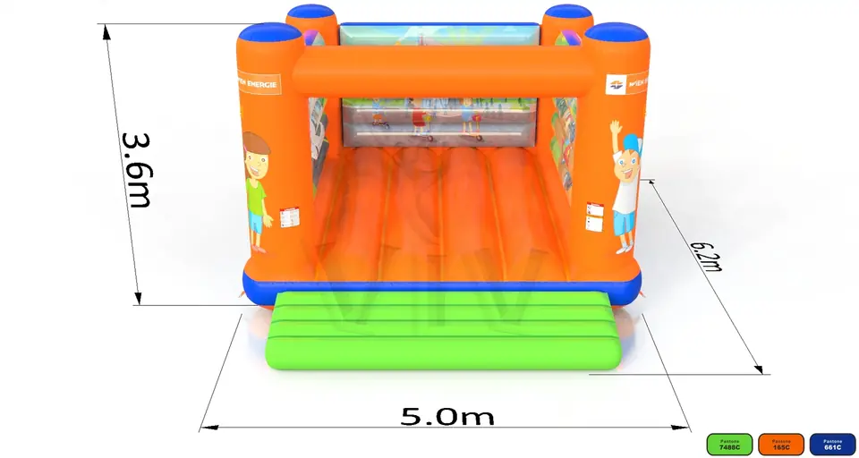 Bounce Wien Energie E-Mobilität commercial inflatable bounce