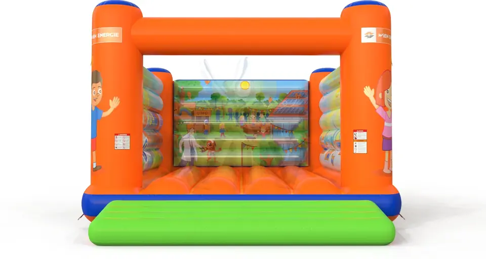 Bounce Wien Energie Photovoltaik - Solar commercial inflatable bounce