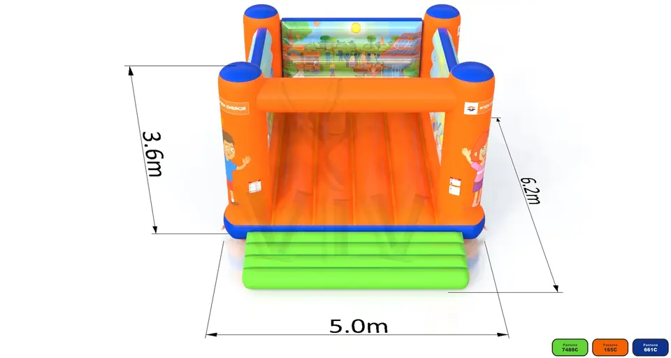 Bounce Wien Energie Photovoltaik - Solar commercial inflatable bounce