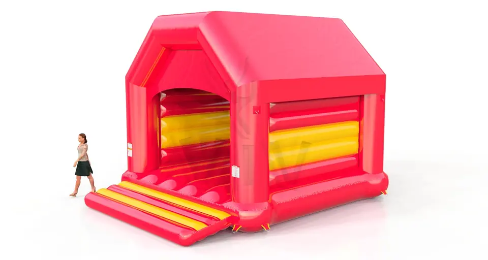 Bounce with detachable roof commercial inflatable bounce