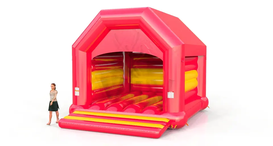 Bounce with detachable roof commercial inflatable bounce