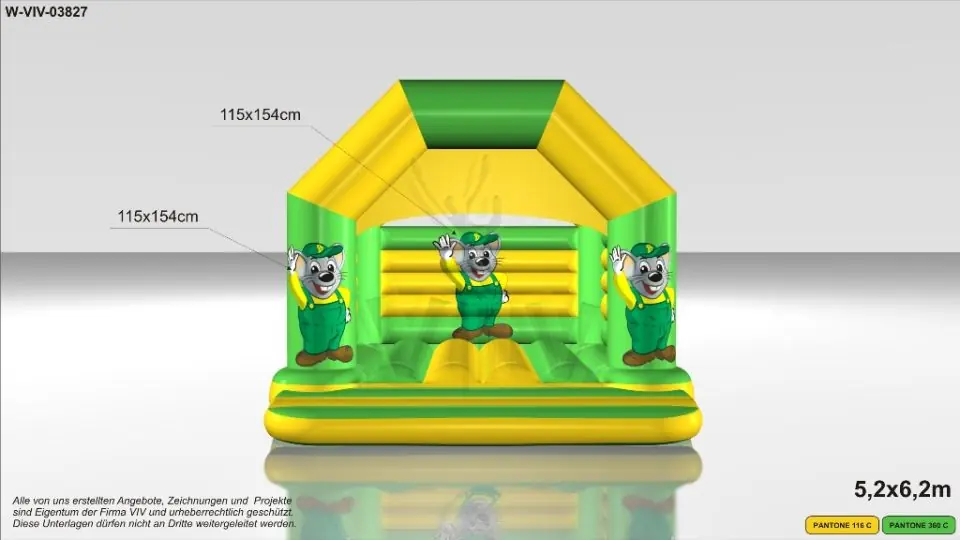 Bounce with Mice commercial inflatable bounce