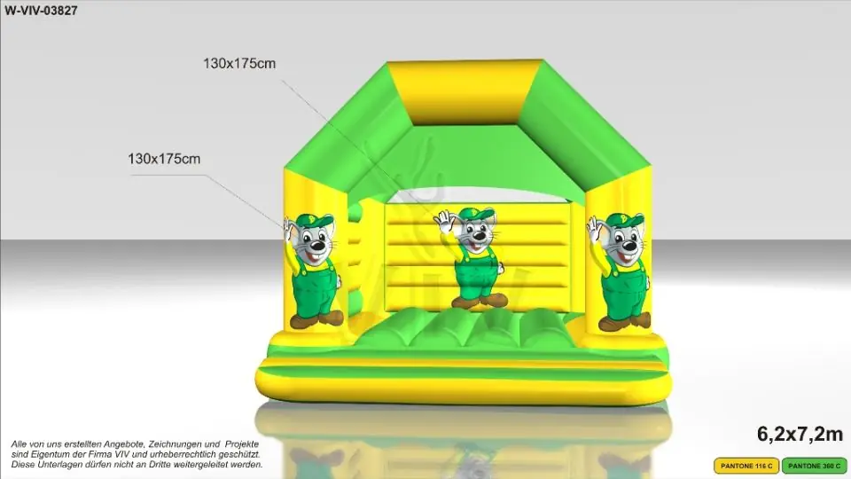 Bounce with Mice commercial inflatable bounce