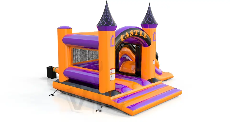 Bounce with slide Castle commercial inflatable bounce