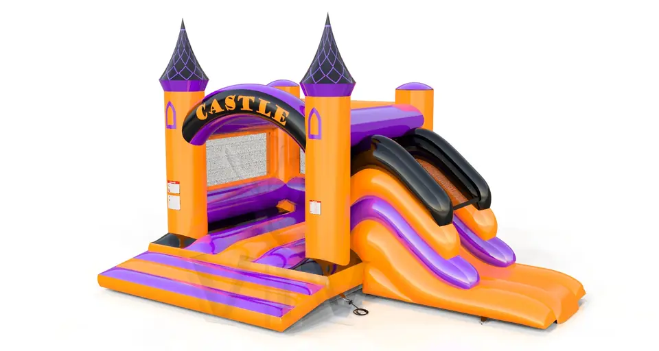 Bounce with slide Castle commercial inflatable bounce