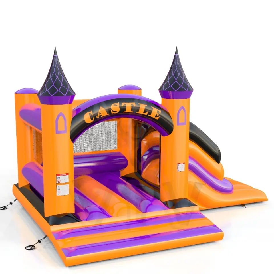 Bounce with slide Castle commercial inflatable bounce
