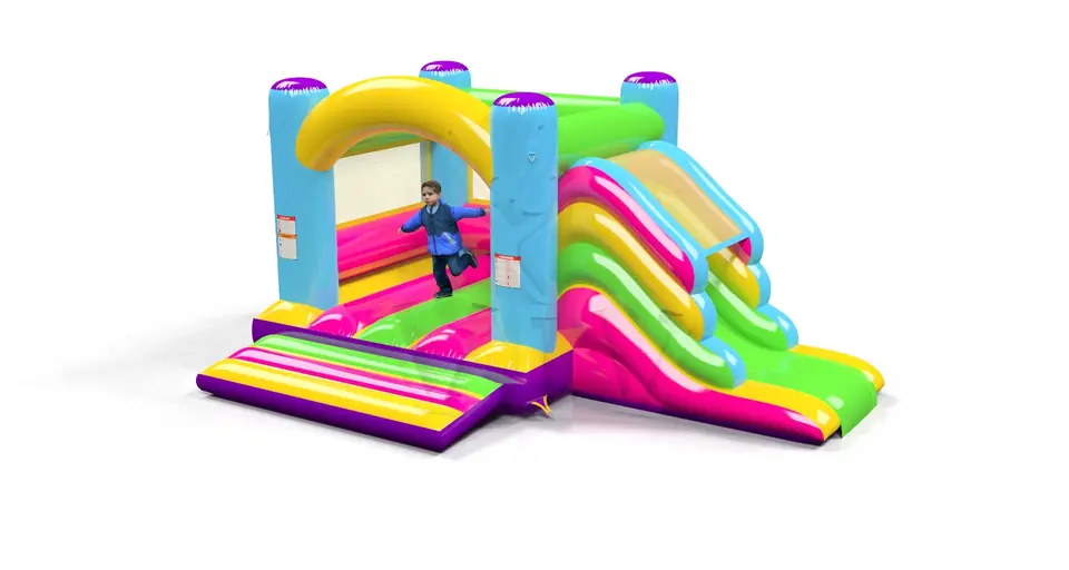 Bounce with slide S Startup commercial inflatable bounce