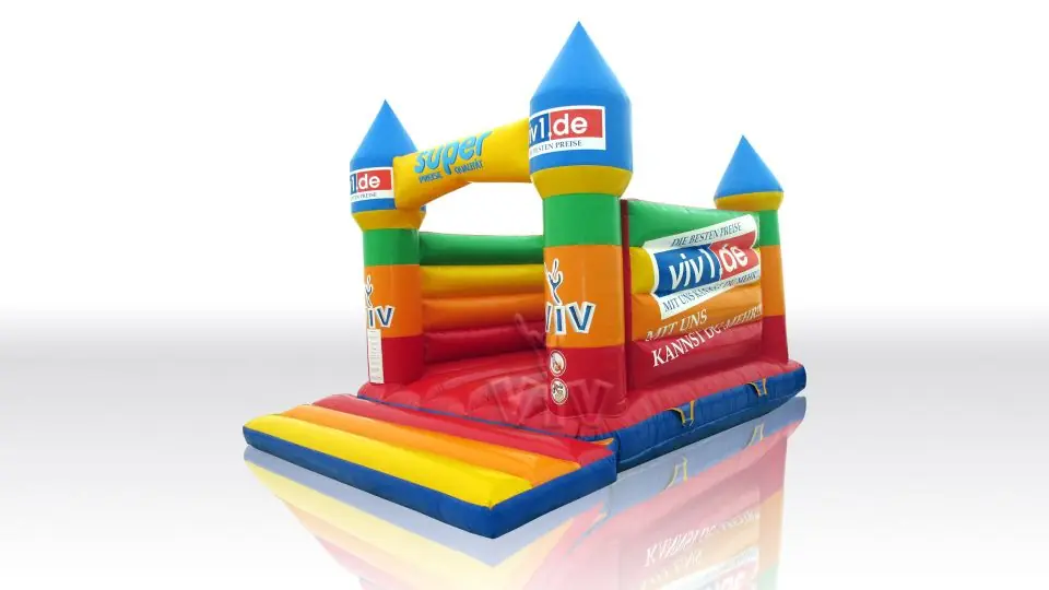Bounce without roof VIV commercial inflatable bounce