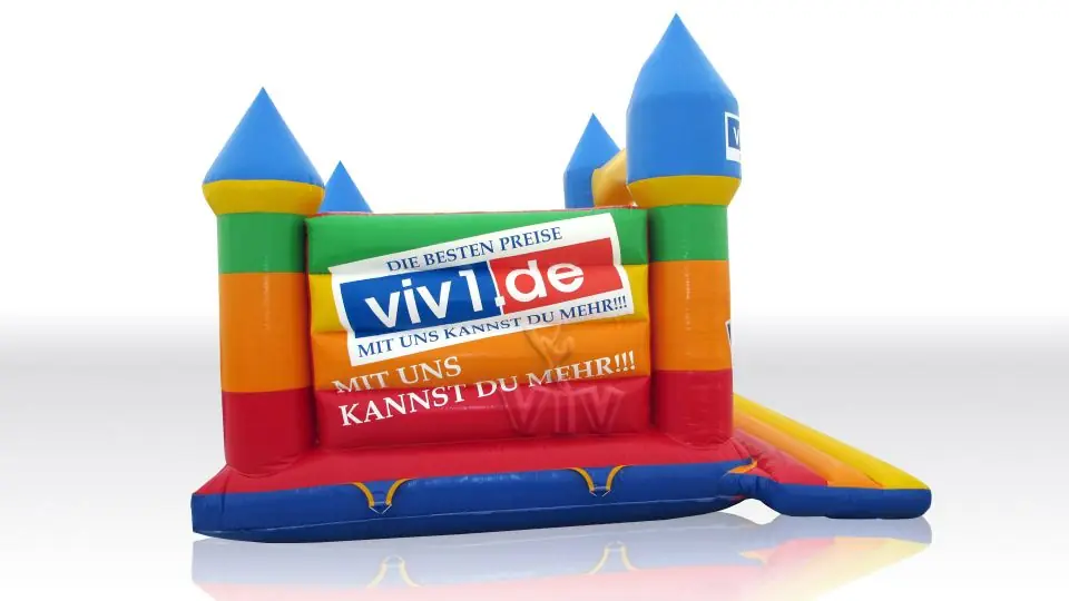 Bounce without roof VIV commercial inflatable bounce