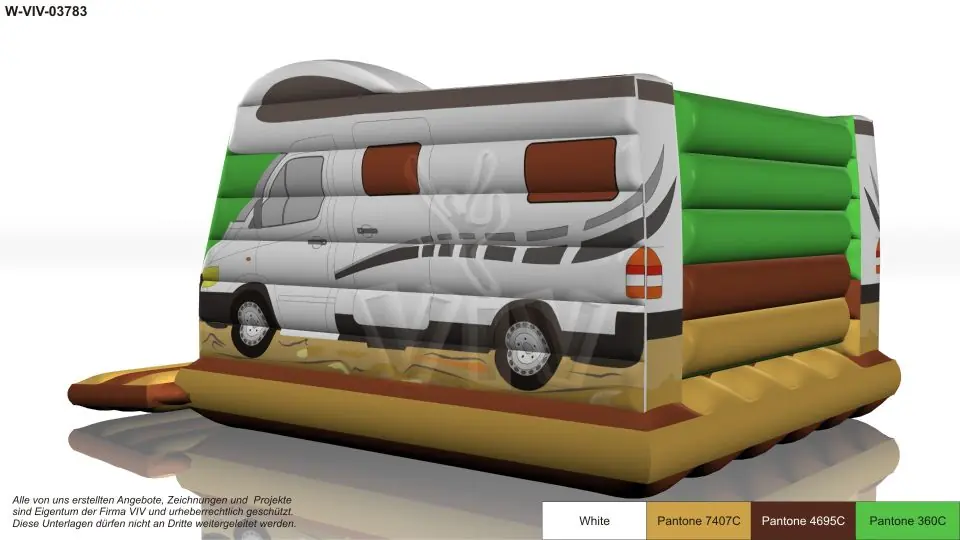 Bounce Wohnmobil commercial inflatable bounce