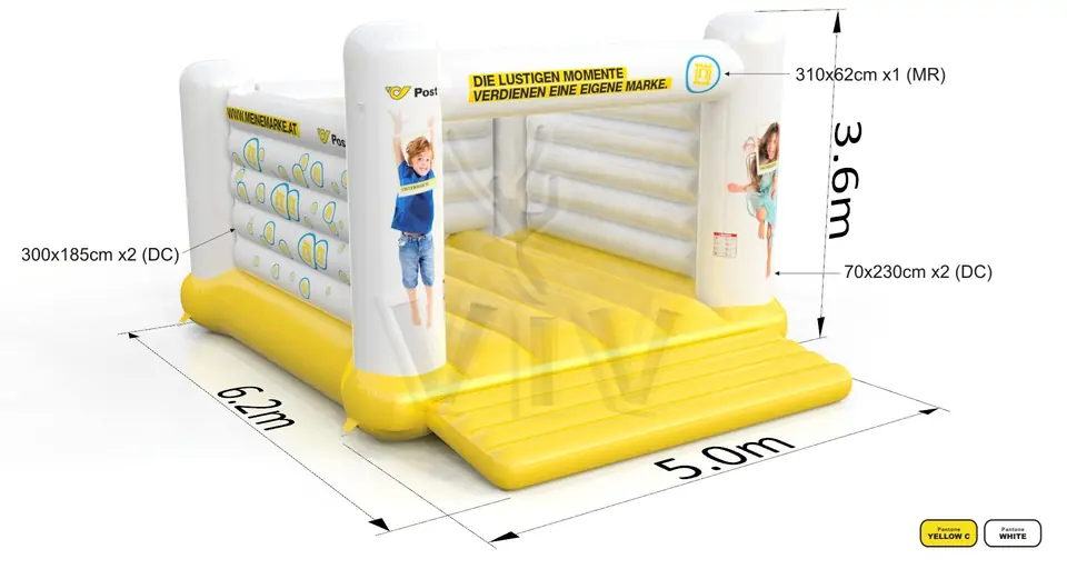 Bounce XL Post commercial inflatable bounce
