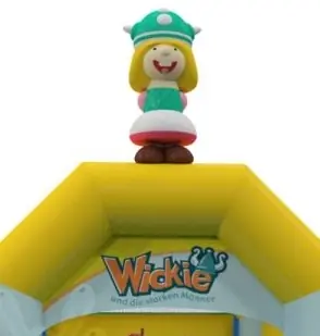 Bounces Wickie 5.2 x 4.5 m commercial inflatable bounce