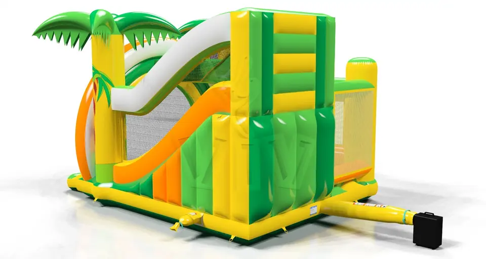 Combo Tropical Islands commercial inflatable bounce