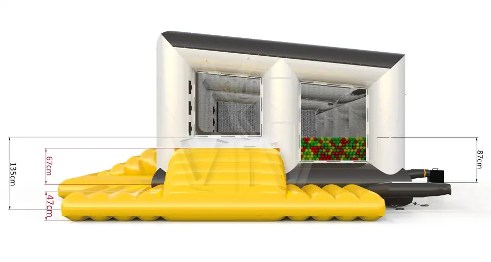 Dry pool for adults and kids commercial inflatable bounce