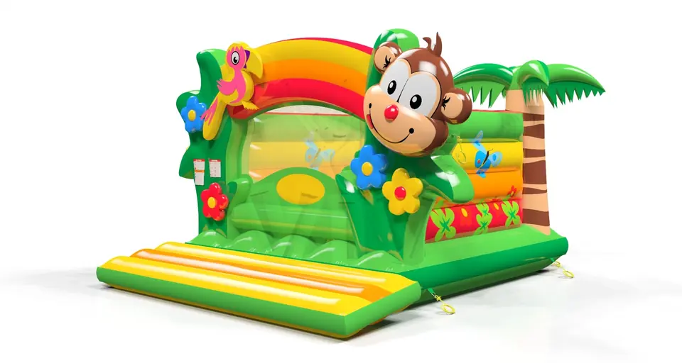 Dry Pool Jungle de Luxe (with beam over the floor) commercial inflatable bounce