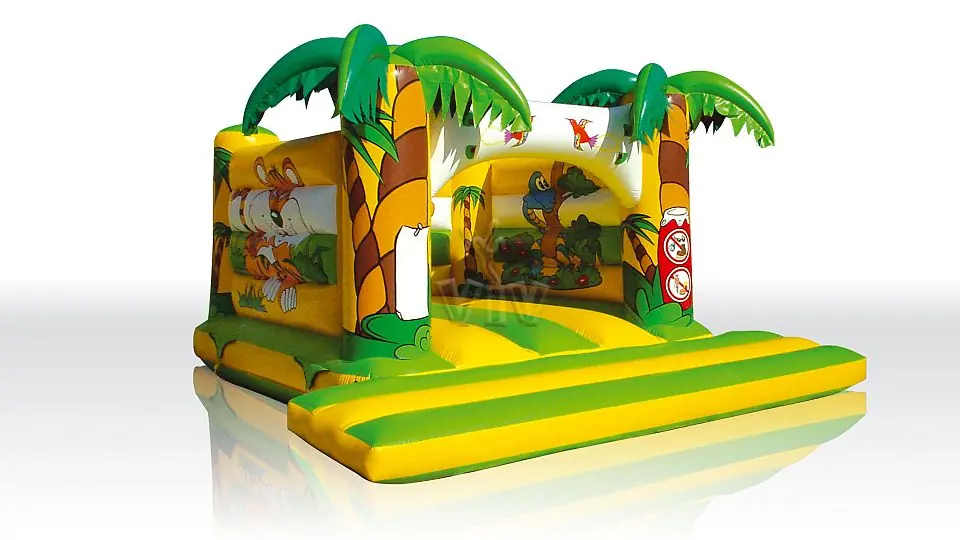 Jungle 4 x 3 m without roof commercial inflatable bounce