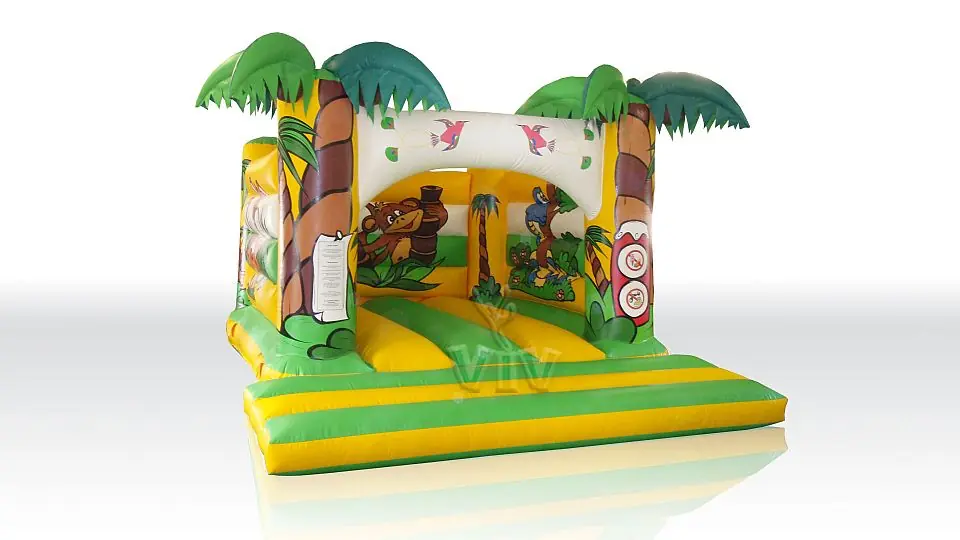 Jungle 4 x 3 m without roof commercial inflatable bounce