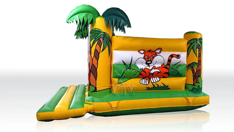 Jungle 4 x 3 m without roof commercial inflatable bounce