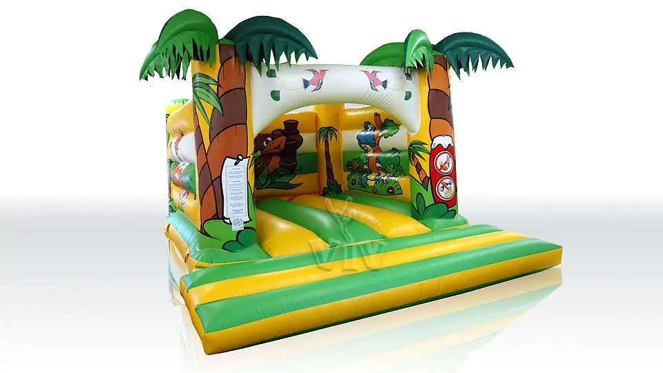 Jungle 4 x 3 m without roof commercial inflatable bounce