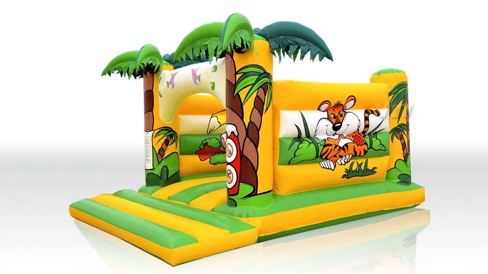 Jungle 5 x 4 m without roof commercial inflatable bounce