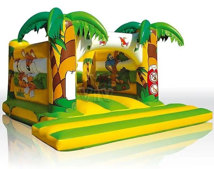 Jungle 5 x 4 m without roof commercial inflatable bounce
