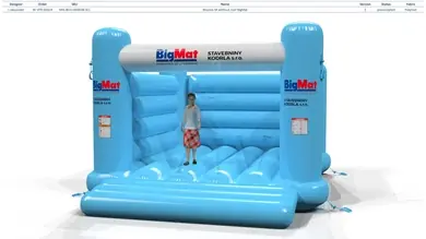M BigMat open-top inflatable bounce