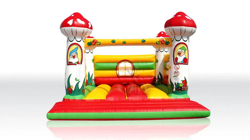 Mushroom 10 x 7m commercial inflatable bounce