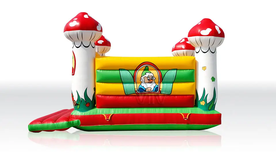 Mushroom 10 x 7m commercial inflatable bounce