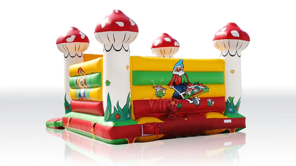 Mushroom 10 x 7m commercial inflatable bounce