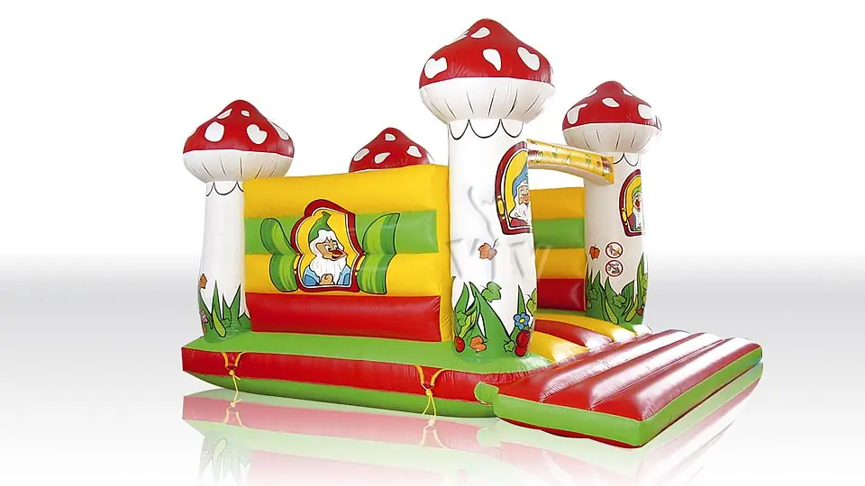 Mushroom 5 x 4m commercial inflatable bounce
