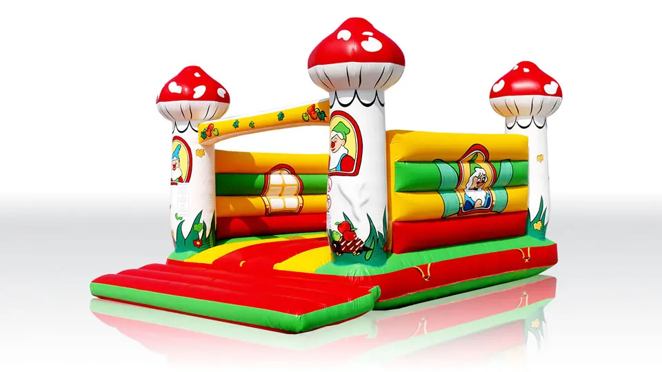 Mushroom 7 x 6m commercial inflatable bounce