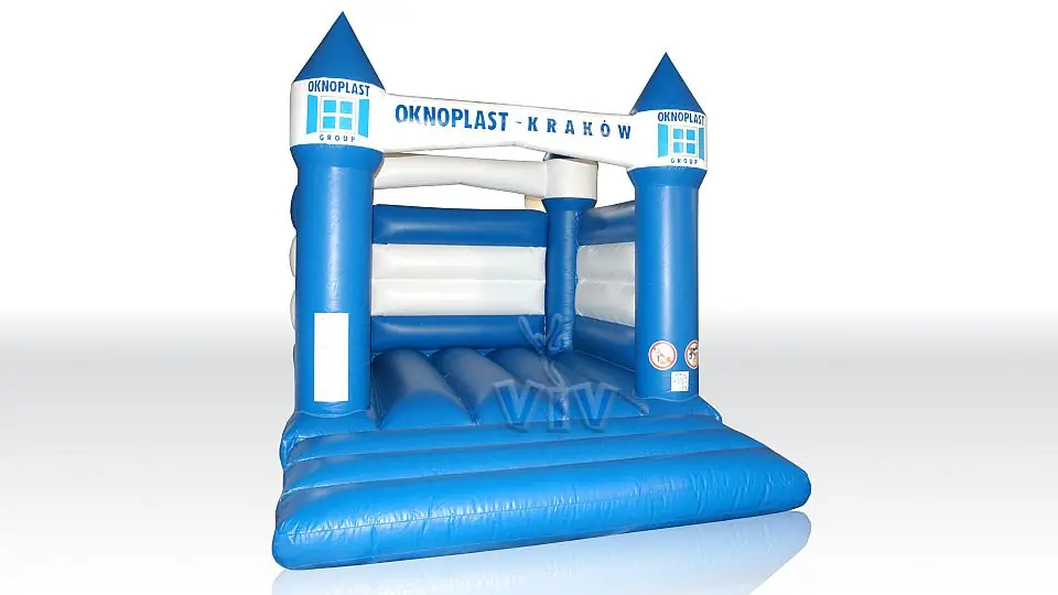 Oknoplast with two bars commercial inflatable bounce