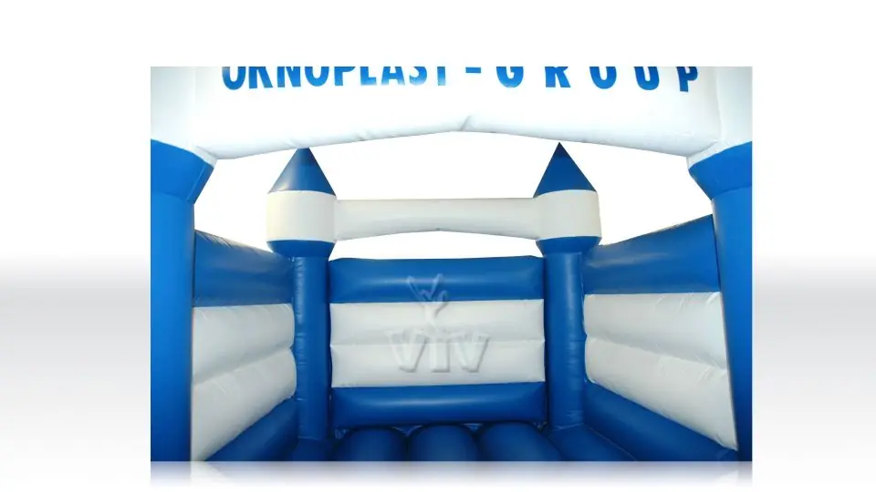 Oknoplast with two bars commercial inflatable bounce