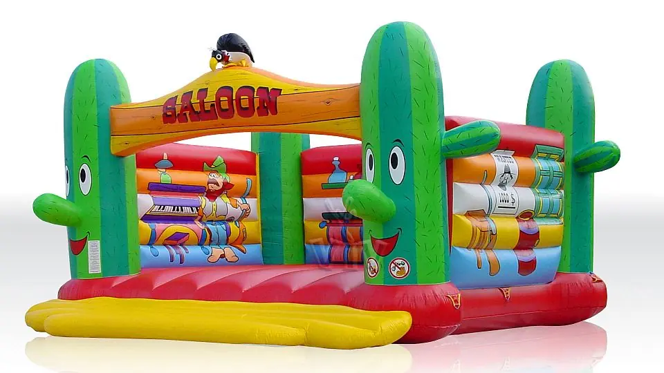 Saloon Cactus 10 x 7 without roof commercial inflatable bounce