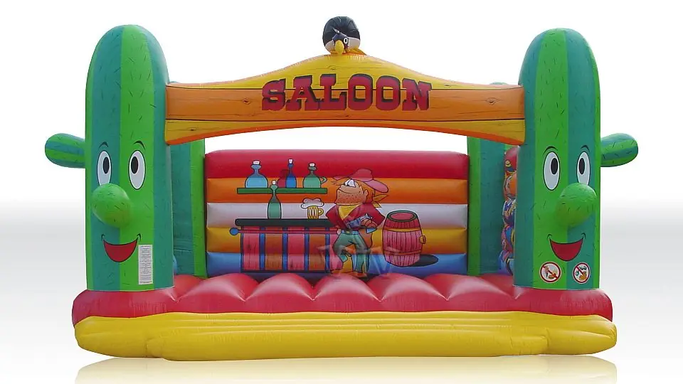 Saloon Cactus 6 x 5 without roof commercial inflatable bounce