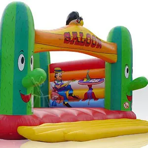 Saloon Cactus 6 x 5 without roof commercial inflatable bounce