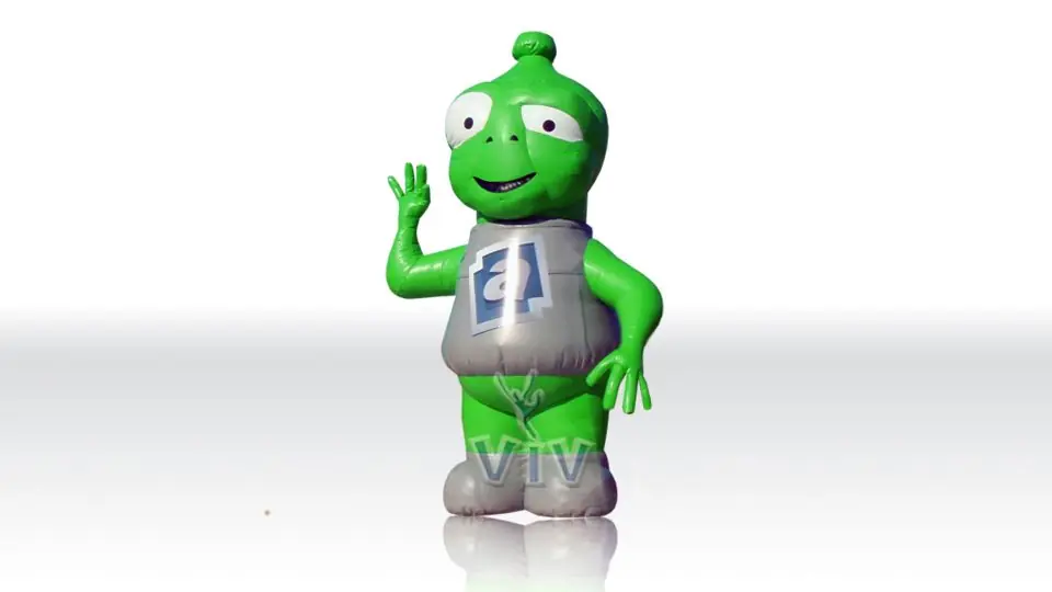 Alien 5 m commercial branded inflatable