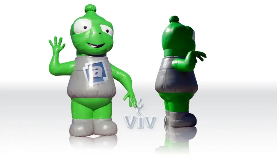 Alien 5 m commercial branded inflatable