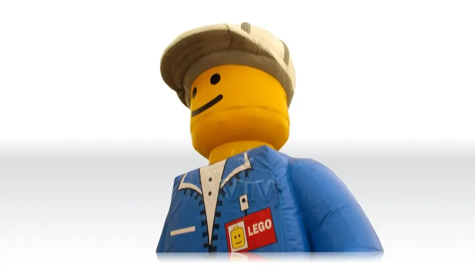 Lego 5 m commercial branded inflatable