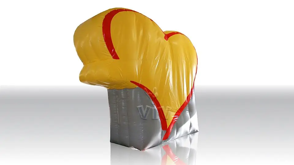 Winiary Heart commercial branded inflatable